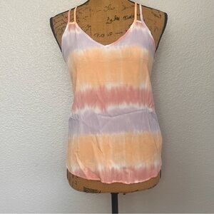 SO Women's Pastel Tie-Dye Camisole tank size XS